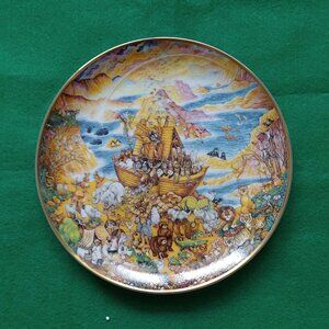 Franklin Mint Collectors Plate "Two By Two" by Bill Bell